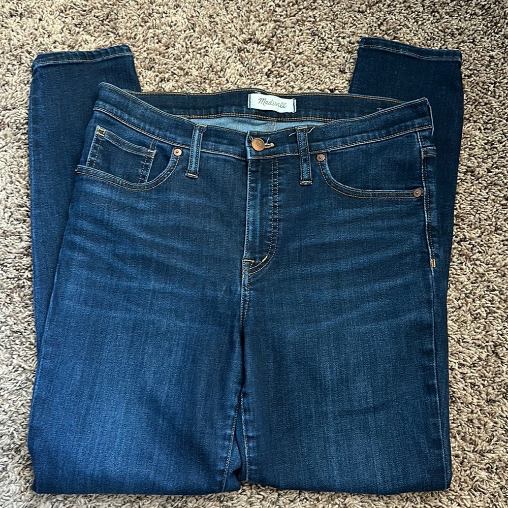 Madewell 9 inch Skinny Jeans Dark Wash size 29